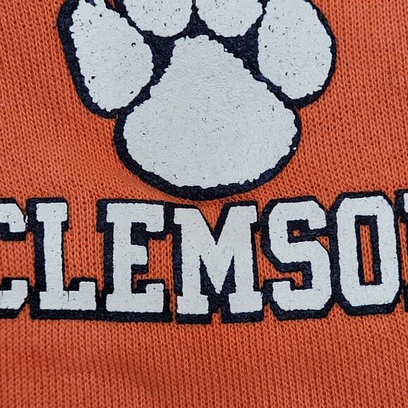 Vintage Clemson University Sweatshirt Womens XL 23x23 Boxy - Picture 15 of 15